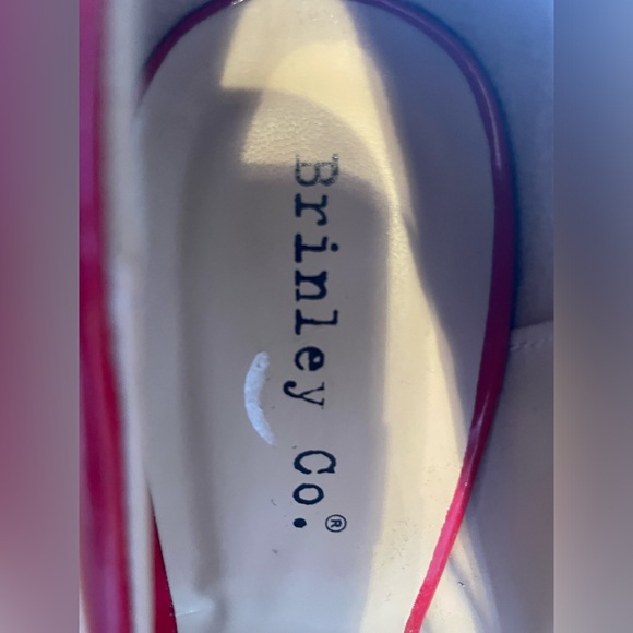 - Sexy Red Brinley co  heels  size ladies 8 - Picture 5 of 6